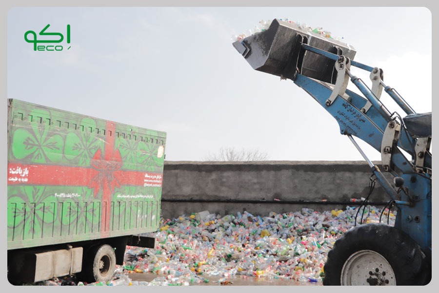 بازیافت پلاستیک در مشهد با اپلیکیشن اکو