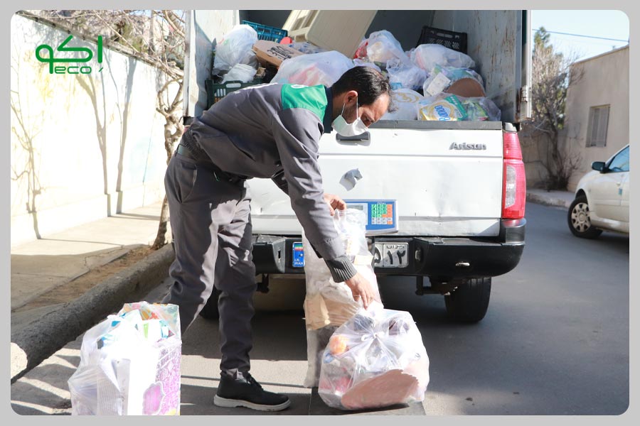 جمع‌آوری پسماند و بازیافت در مشهد